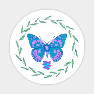 Soft Aesthetic Butterfly Magnet